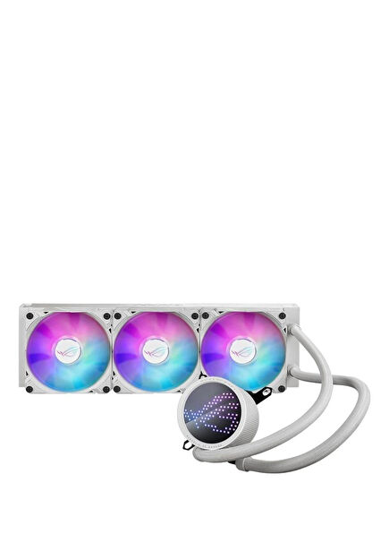 ROG Ryuo III 360 ARGB White Edition Aura Sync Rgb 3x120mm AIO Radyatör Sıvı Soğutucu