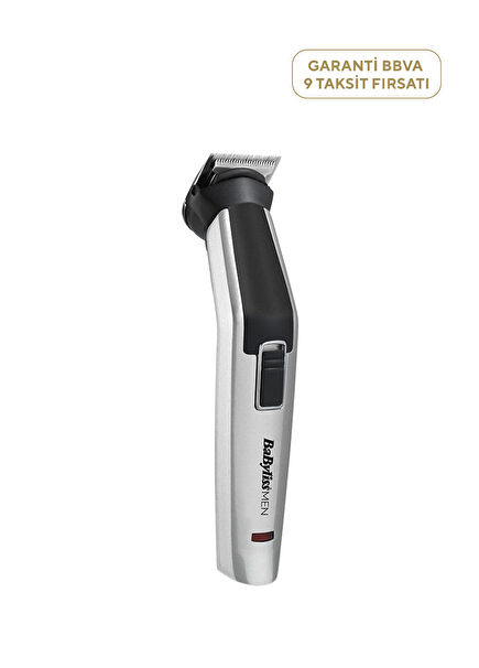 MT726E 8 Başlıklı 34mm Titanyum Bıçaklı 60dk Kablosuz Kullanım Yüz ve Vücut Bakım Seti