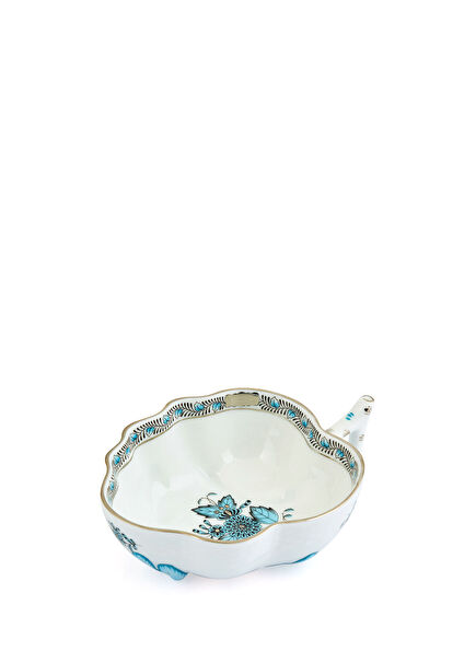 Büyük Yaprak Porselen Çerezlik