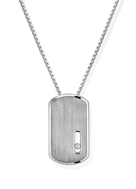 Move Titanium Erkek Altın Kolye