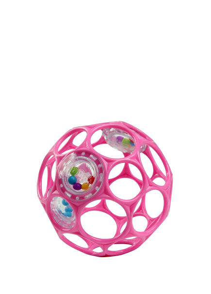 Oball Pembe Çıngıraklı Top