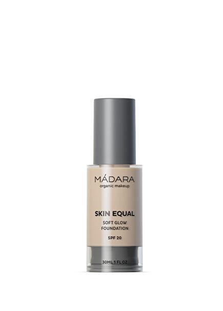 Skin Equal Soft Glow Foundation Porcelain Natural Shimmer and SPF20 Protection Foundation 30 ml