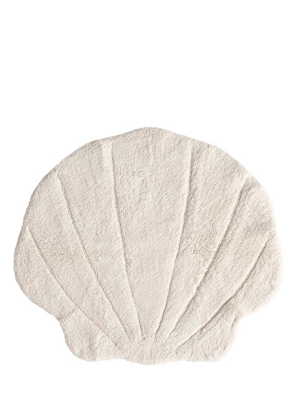 Le Perla Ekru Bambu Tekli Banyo Paspası 80 x 90 cm