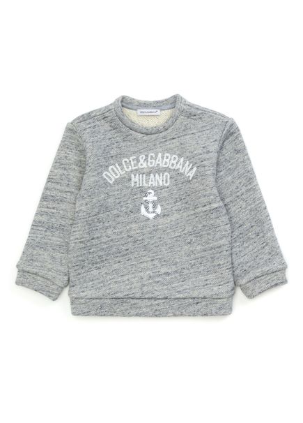 Gri Erkek Bebek Sweatshirt
