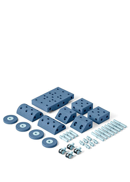 Dark Blue Sky Blue Mod Dreamer Set M-Set-Dre-Db-Sb