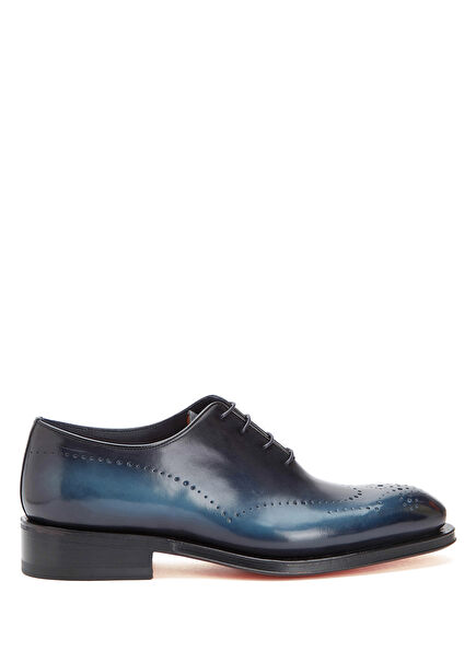Carter Blue Gradient Men's Leather Shoes