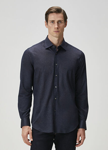 Lacivert Gömlek