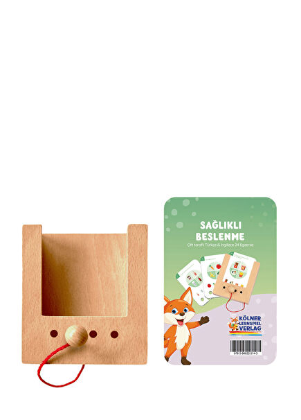 Healthy Eating Wooden Educational Game Set