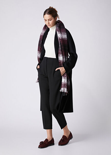 Black Slim Cigarette Pants