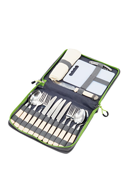 Picnic Cutlery Set Kamp & Piknik Çatal Bıçak Takımı