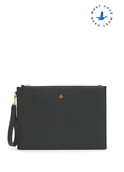 Siyah Kadın El Portföyü