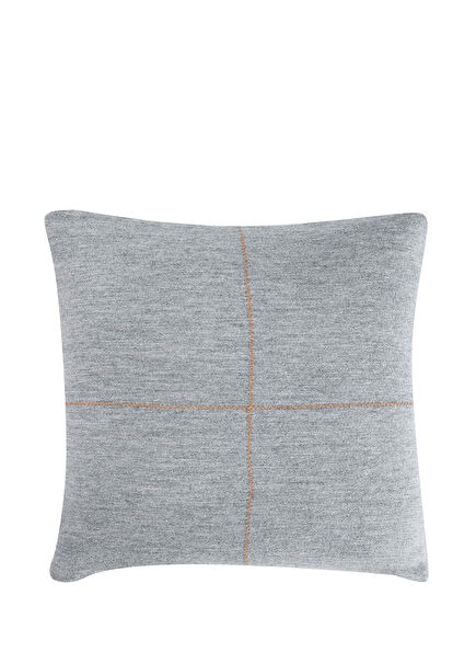 Talin Yün Gri Kırlent Kılıfı 45x45 cm