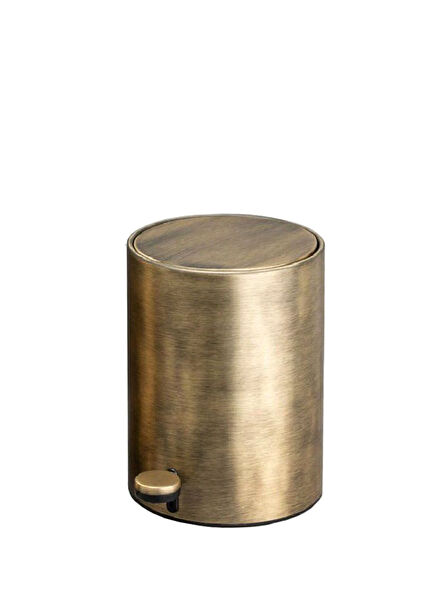 Antik Pedallı Banyo Çöp Kovası 3 Lt