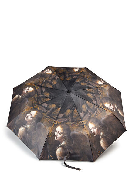 The National Gallery Minilite 2 Angel From The Virgin Of The Rock Women's Umbrella