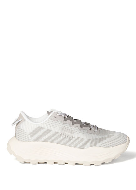 Grey Technical Fabric Women's Sneakers