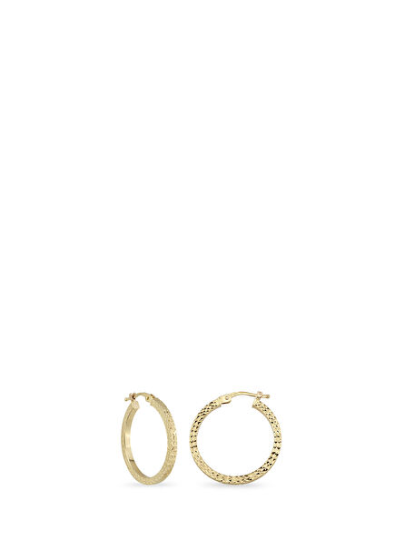 Collin 14K Yellow Gold Women's Hoop Earrings