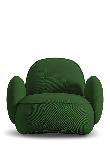 Mars Yeşil Sallanır Tekli Koltuk