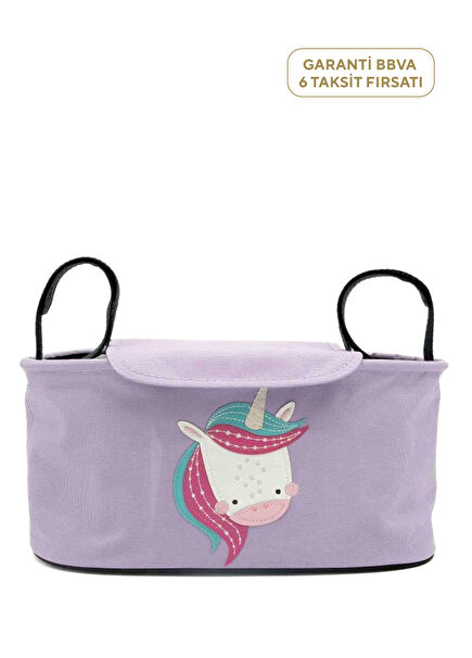 Sevimli Unicorn Bebek Arabası Puset Organizatörü