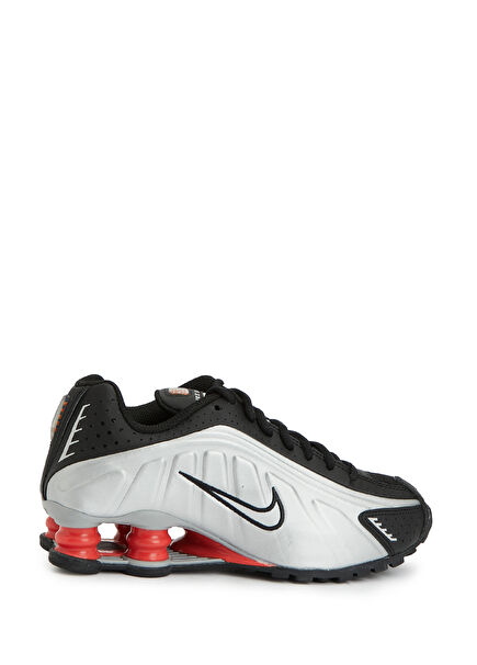 Shox R4 Black Grey Kids Sneaker