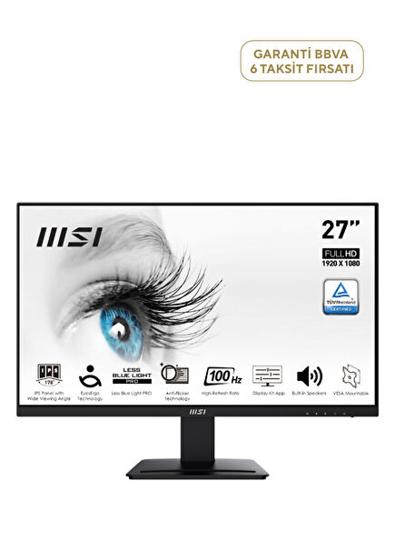 PRO MP273A 27'' FHD Flat IPS 100Hz 1Ms FreeSync Monitör