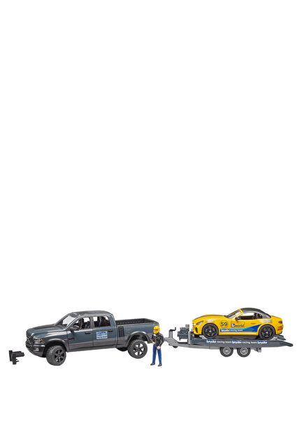 Ram 2500 Toy Pickup and Roadster Race Car