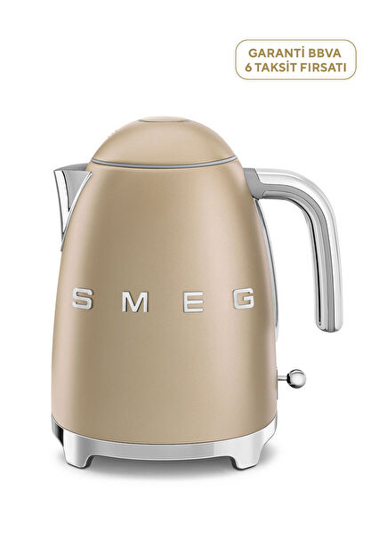 KLF03CHMEU 50'S Style Retro Matte Gold Kettle