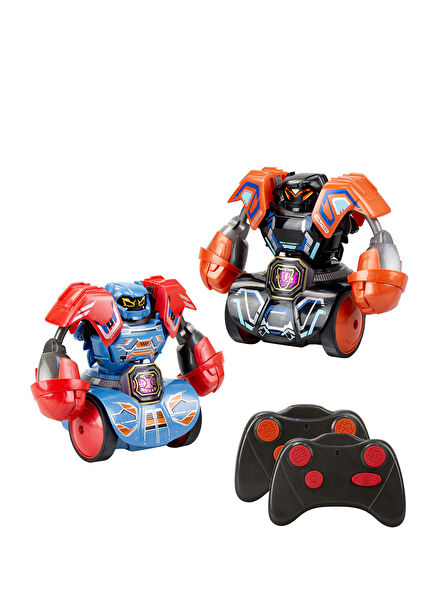 Robo Kombat Tornado Kırmızı - Turuncu Uzaktan Kumadalı Robot 86883 