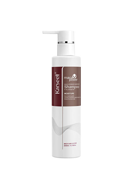 Maca Power Maca Essence Moisture Kuru ve Yıpranmış Saçlar İçin Onarıcı Şampuan 200 ml