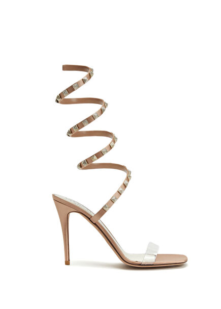 Rockstud Pudra Gece Ayakkabısı