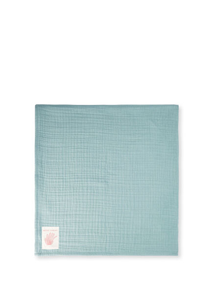 Turquoise Muslin Children's Blanket