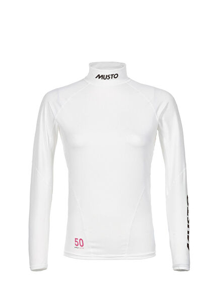 W Champ Ls Rash Guard Likra White Uzun Kollu Kadın Spor Sweatshirt