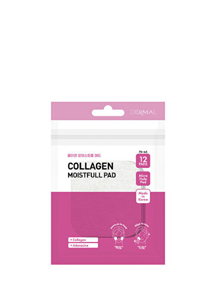 Kolajen Moistfull Pad Elastikiyet Artırıcı Tonik Pad 12 Adet