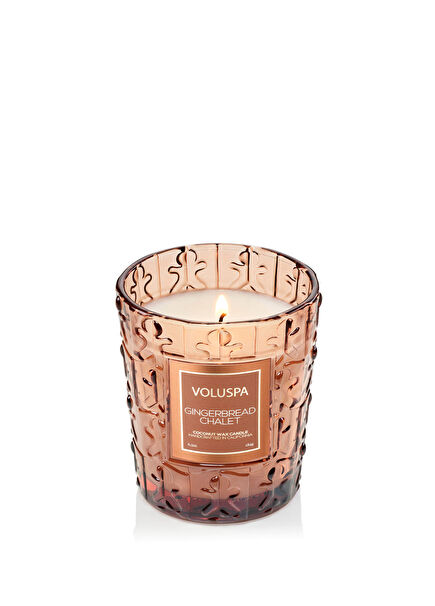 Gingerbread Chalet Candle