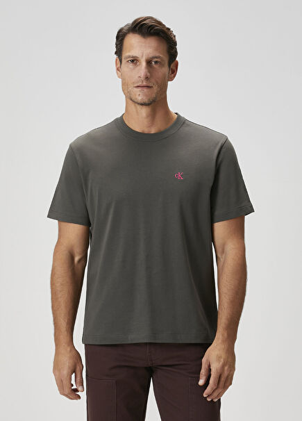 Easy Monogram Gri T-shirt