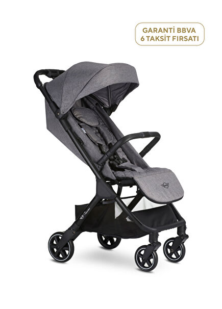 Buggy Snap Soho Grey Otomatik Katlanan Kabin Boy Bebek Arabası