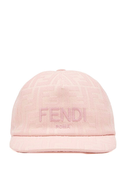 Pembe Logo Jakarlı Kız Çocuk Şapka