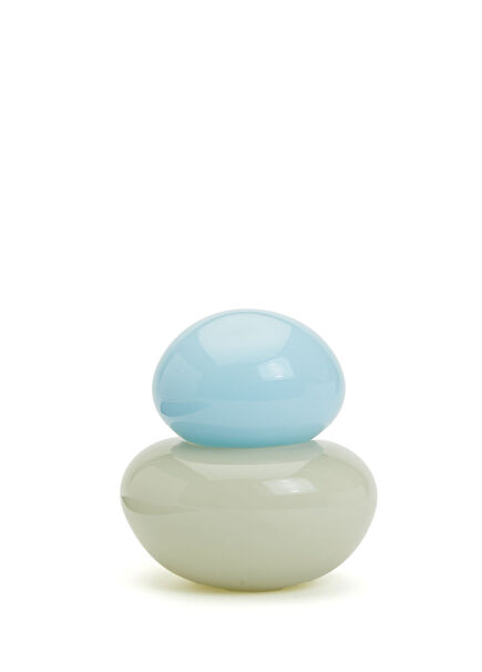 Bonbonniere Bej Mavi Cam Obje