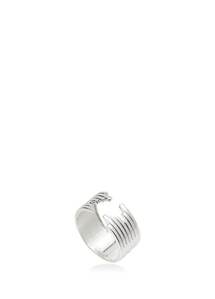 Irregular Rhythms 925 Sterling Silver Women's Ring