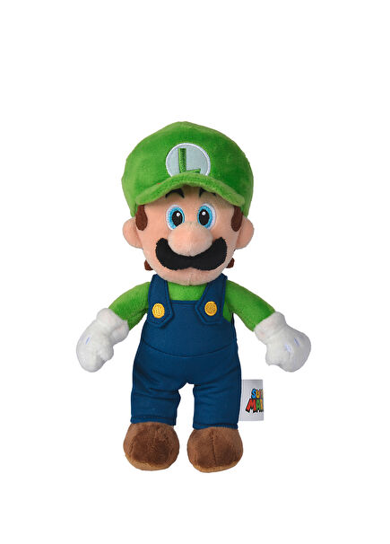Super Mario Luigi Figure Plush Toy 30 cm