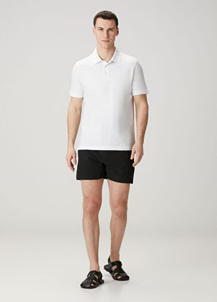 Black Waist Corded Swimsuit