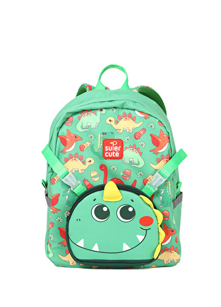 Dinosaur Unisex Çocuk Two in One Sırt Çantası