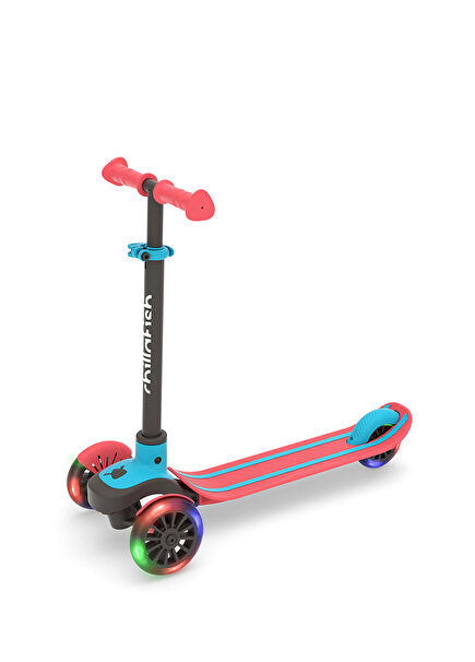 Scotti Glow Işıklı Çıkarılabilir Direksiyonlu 3 Tekerlekli 3+ Yaş Çocuk Scooter