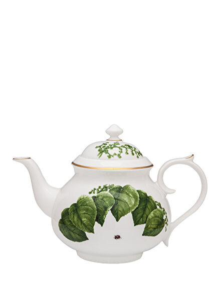 Al Fresco Beyaz Porselen Çaydanlık 1 lt