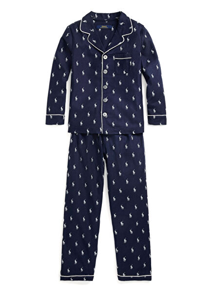 Mavi Erkek Çocuk Pijama Seti