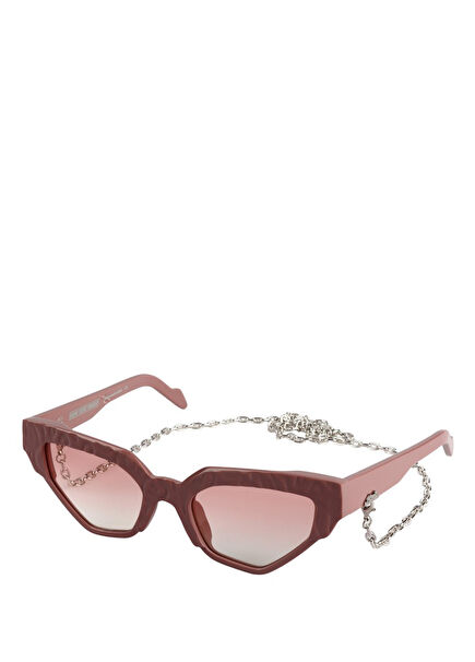 Naples Wave NW03 Malva Pembe Asetat Kadın Güneş Gözlüğü