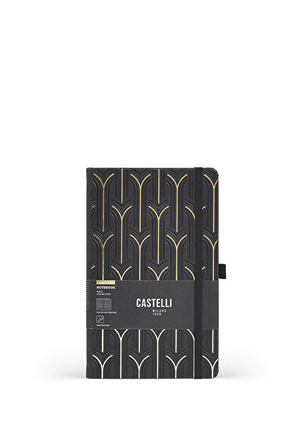 Milano Gold Collection Arch Lined Notebook