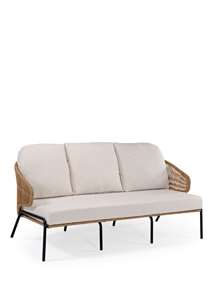 Angel Alüminyum Üçlü Bahçe Kanepesi