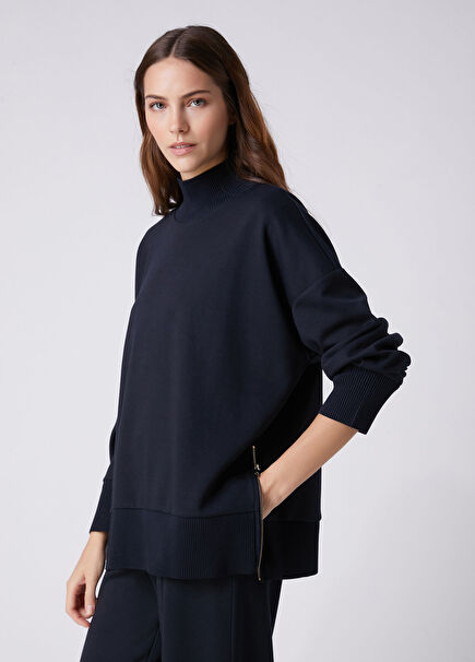 Petrol Triko Garnili Sweatshirt