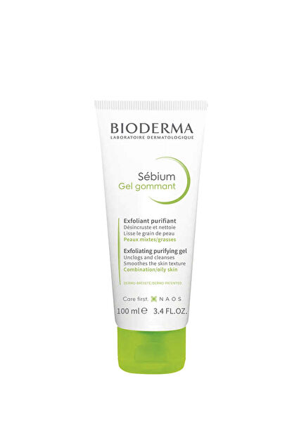 Sebium Exfoliating Cleansing Gel for Combination and Oily Skin 100 ml