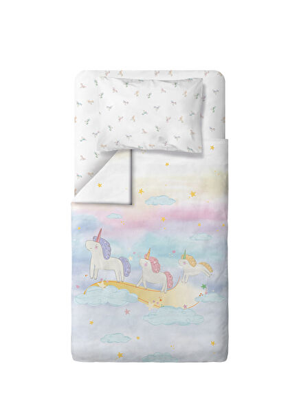 Astra %100 Organik Pamuk Saten Tek Kişilik Çocuk Nevresim Takımı